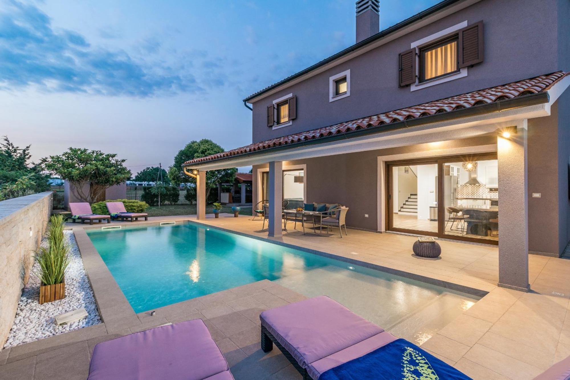 Villa Roma Near Pula For 6 People With Private Pool Jadreški Esterno foto